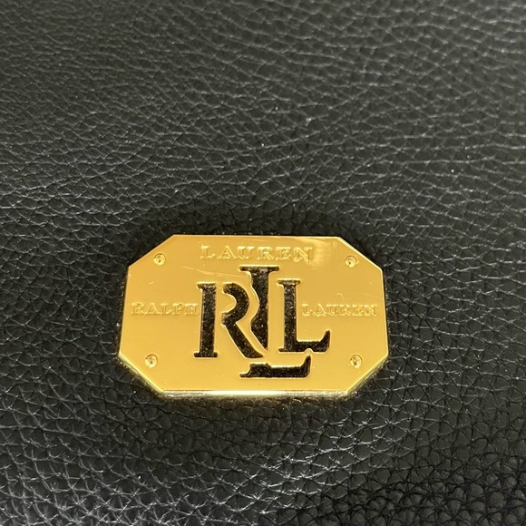 Lauren Ralph Lauren Vegan Pebbled Leather and Cork Bag - Picture 5 of 12